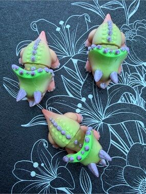 Triceratops 3D moveable toys